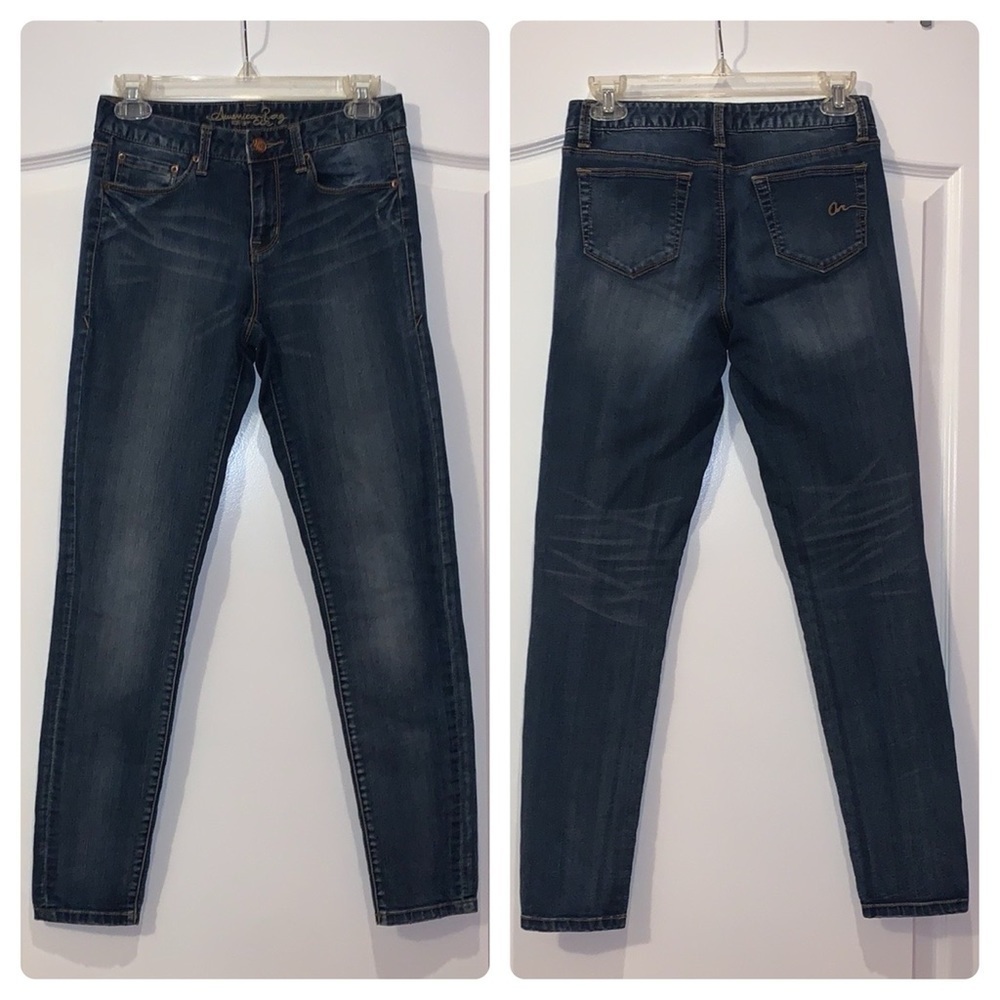 American Rag High Rise Faded Skinny Jeans Size 3